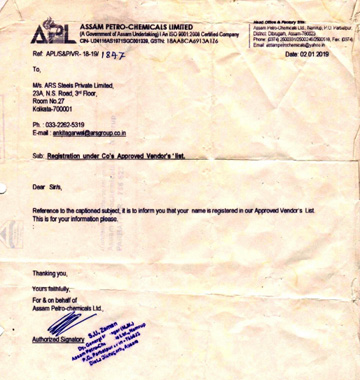 ASSAM PETRO-CHEMICALS LIMITED