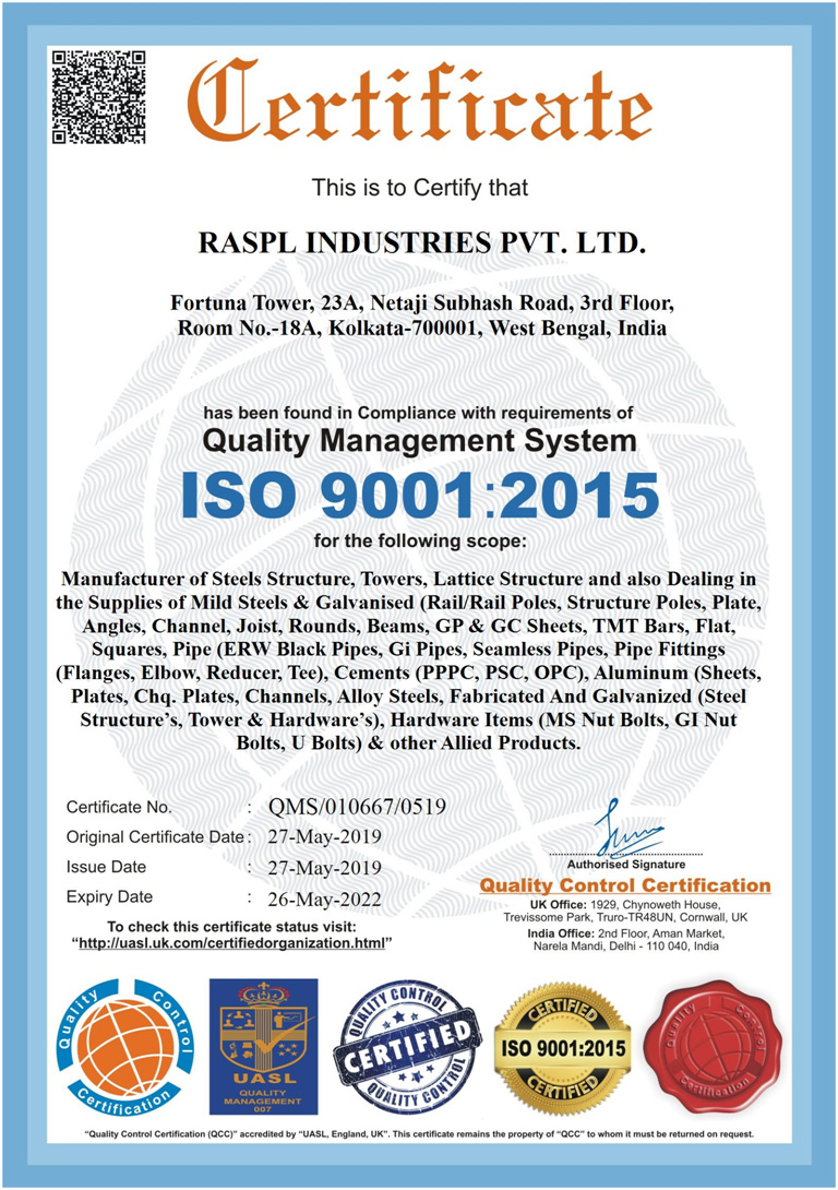 ISO CERTIFICATION